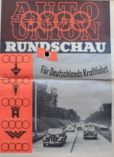 "Auto-Union Rundschau" Auto-Union Magazine 1935 (8641)